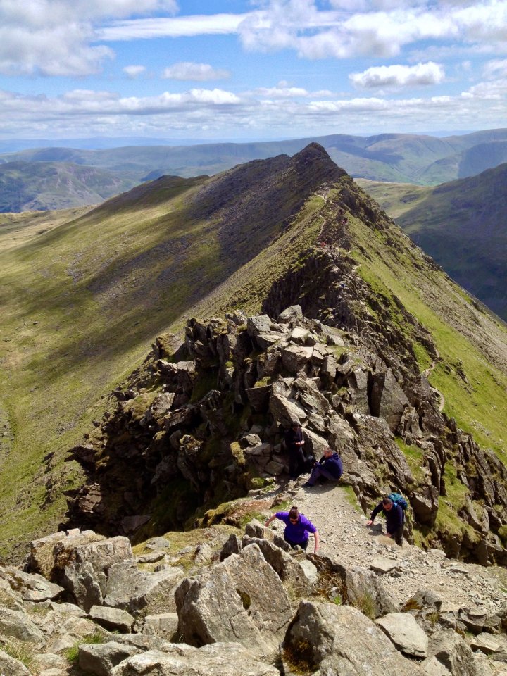 Striding Edge / Helvellyn / Catstye Cam