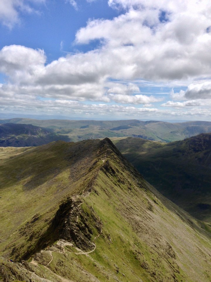 Striding Edge / Helvellyn / Catstye Cam