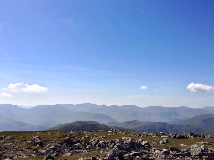 Harter Fell (Mardale) / Mardale Ill Bell / High Street / Rough Crag / The Knott (High Street) / Rest Dodd / Rampsgill Head / High Raise (High Street) / Kidsty Pike