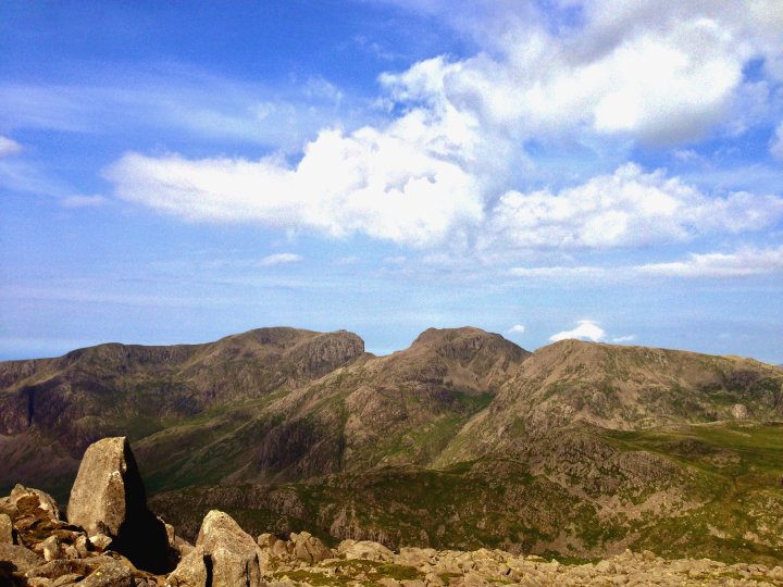 Bow Fell / Esk Pike / Rossett Pike