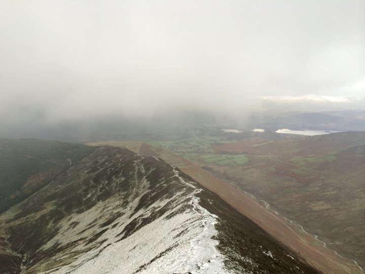 Grisedale Pike / Hobcarton Crag / Hopegill Head / Whiteside East Top / Whiteside / Crag Hill / Sail / Scar Crags / Causey Pike / Outerside / Barrow