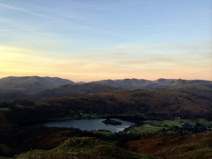 Nab Scar / Heron Pike (Rydal) / Heron Pike North Top / Stone Arthur / Great Rigg / Fairfield / Hart Crag / Dove Crag / High Pike (Scandale) / Low Pike