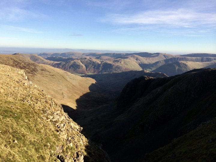 Nab Scar / Heron Pike (Rydal) / Heron Pike North Top / Stone Arthur / Great Rigg / Fairfield / Hart Crag / Dove Crag / High Pike (Scandale) / Low Pike