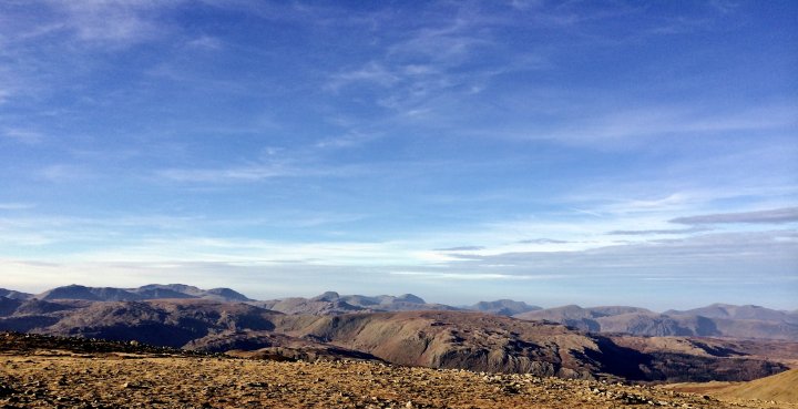 Nab Scar / Heron Pike (Rydal) / Heron Pike North Top / Stone Arthur / Great Rigg / Fairfield / Hart Crag / Dove Crag / High Pike (Scandale) / Low Pike