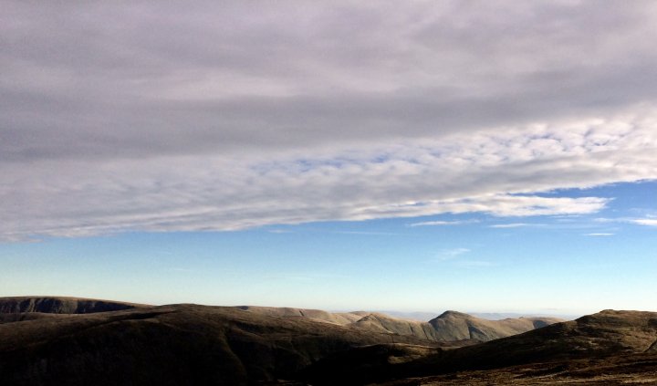 Nab Scar / Heron Pike (Rydal) / Heron Pike North Top / Stone Arthur / Great Rigg / Fairfield / Hart Crag / Dove Crag / High Pike (Scandale) / Low Pike