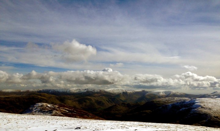Glenridding Dodd / Sheffield Pike / Hart Side / Green Side / Stybarrow Dodd / Raise / White Side