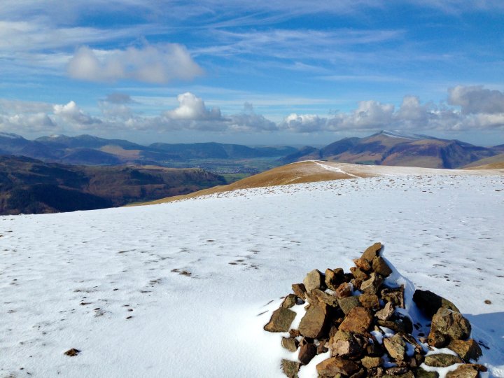 Glenridding Dodd / Sheffield Pike / Hart Side / Green Side / Stybarrow Dodd / Raise / White Side