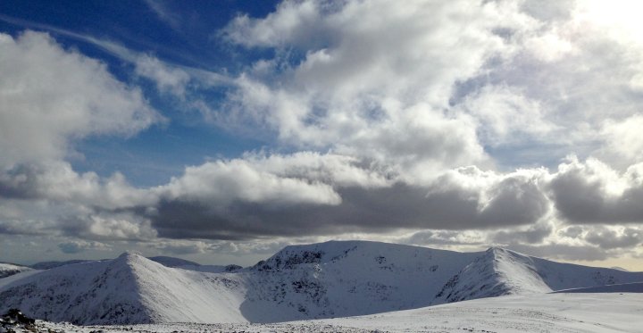 Glenridding Dodd / Sheffield Pike / Hart Side / Green Side / Stybarrow Dodd / Raise / White Side