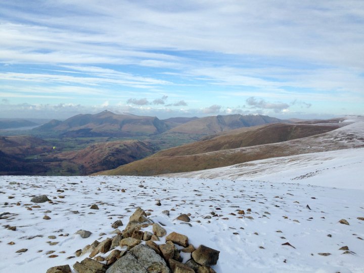 Glenridding Dodd / Sheffield Pike / Hart Side / Green Side / Stybarrow Dodd / Raise / White Side