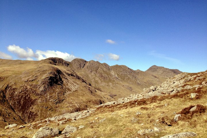 Pike of Blisco / Cold Pike / Crinkle Crags (South Top) / Crinkle Crags (Long Top) / Shelter Crags