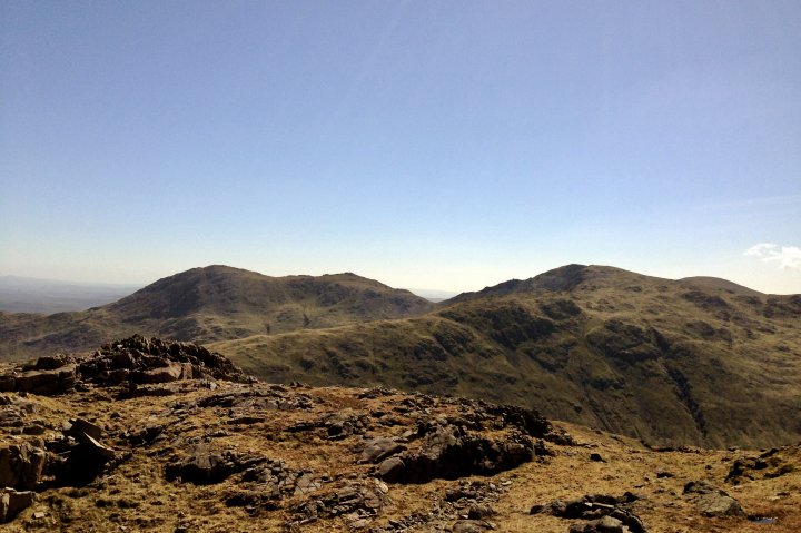 Pike of Blisco / Cold Pike / Crinkle Crags (South Top) / Crinkle Crags (Long Top) / Shelter Crags