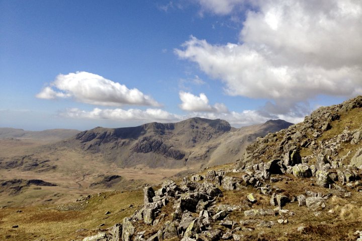 Pike of Blisco / Cold Pike / Crinkle Crags (South Top) / Crinkle Crags (Long Top) / Shelter Crags