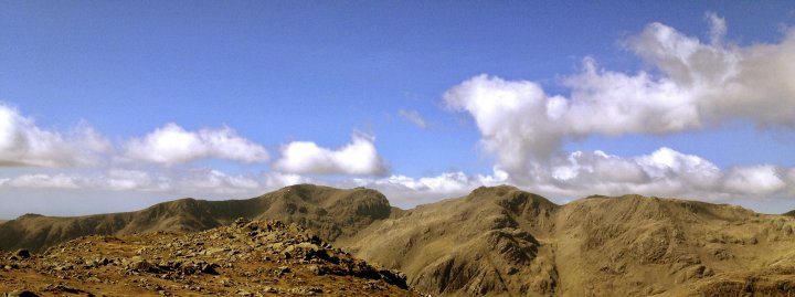 Pike of Blisco / Cold Pike / Crinkle Crags (South Top) / Crinkle Crags (Long Top) / Shelter Crags