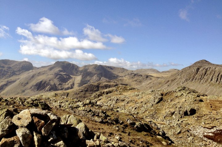 Pike of Blisco / Cold Pike / Crinkle Crags (South Top) / Crinkle Crags (Long Top) / Shelter Crags
