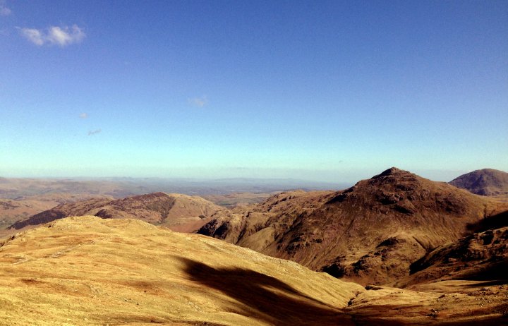 Pike of Blisco / Cold Pike / Crinkle Crags (South Top) / Crinkle Crags (Long Top) / Shelter Crags