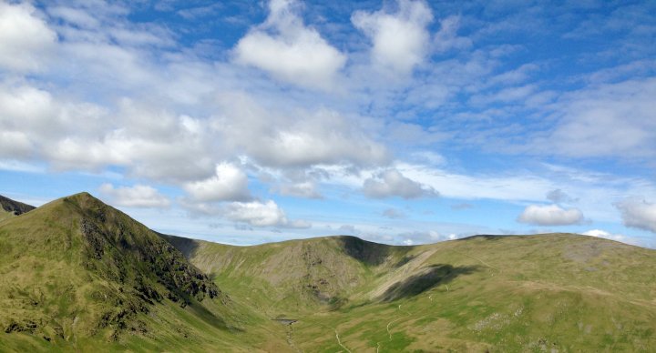 Birkhouse Moor / Striding Edge / Helvellyn / Nethermost Pike / Dollywaggon Pike / Seat Sandal / St Sunday Crag / Birks