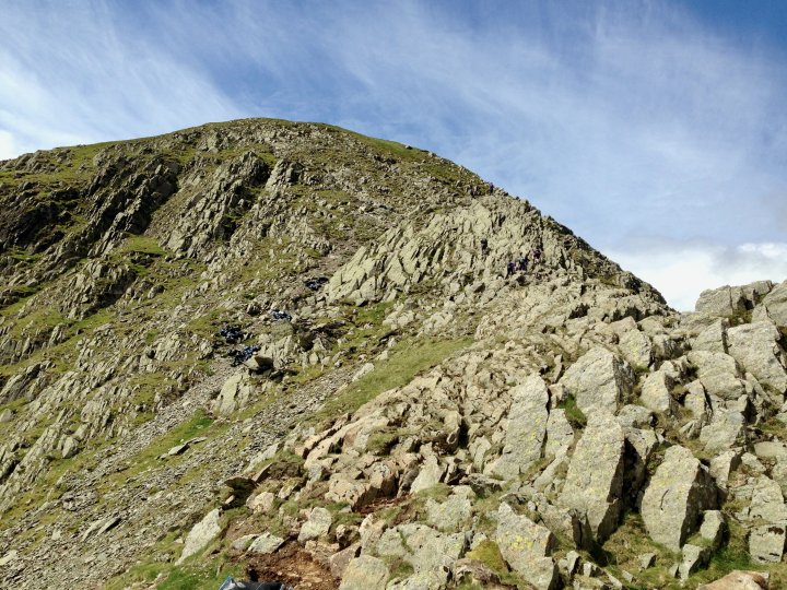 Birkhouse Moor / Striding Edge / Helvellyn / Nethermost Pike / Dollywaggon Pike / Seat Sandal / St Sunday Crag / Birks