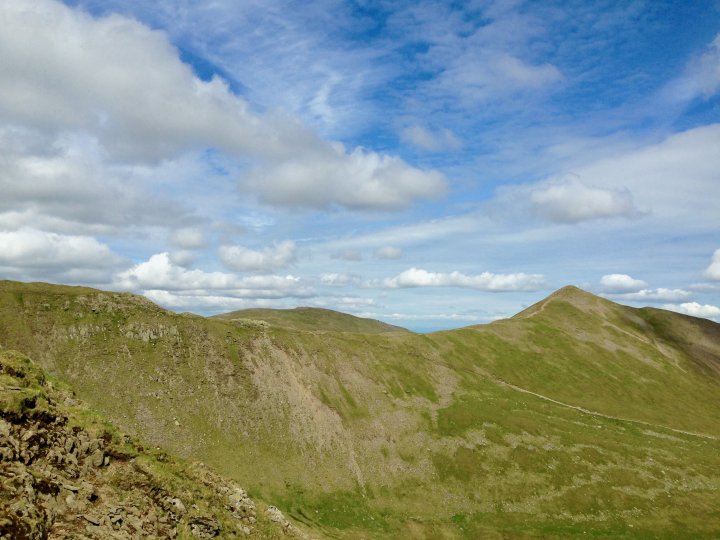 Birkhouse Moor / Striding Edge / Helvellyn / Nethermost Pike / Dollywaggon Pike / Seat Sandal / St Sunday Crag / Birks