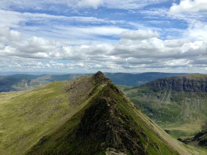 Birkhouse Moor / Striding Edge / Helvellyn / Nethermost Pike / Dollywaggon Pike / Seat Sandal / St Sunday Crag / Birks