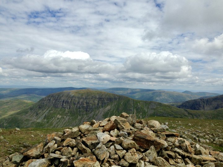 Birkhouse Moor / Striding Edge / Helvellyn / Nethermost Pike / Dollywaggon Pike / Seat Sandal / St Sunday Crag / Birks
