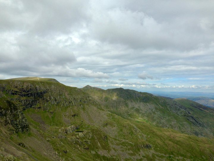 Birkhouse Moor / Striding Edge / Helvellyn / Nethermost Pike / Dollywaggon Pike / Seat Sandal / St Sunday Crag / Birks