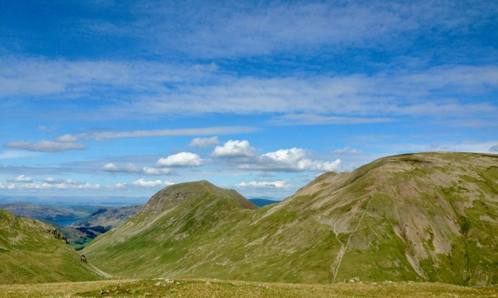 Birkhouse Moor / Striding Edge / Helvellyn / Nethermost Pike / Dollywaggon Pike / Seat Sandal / St Sunday Crag / Birks