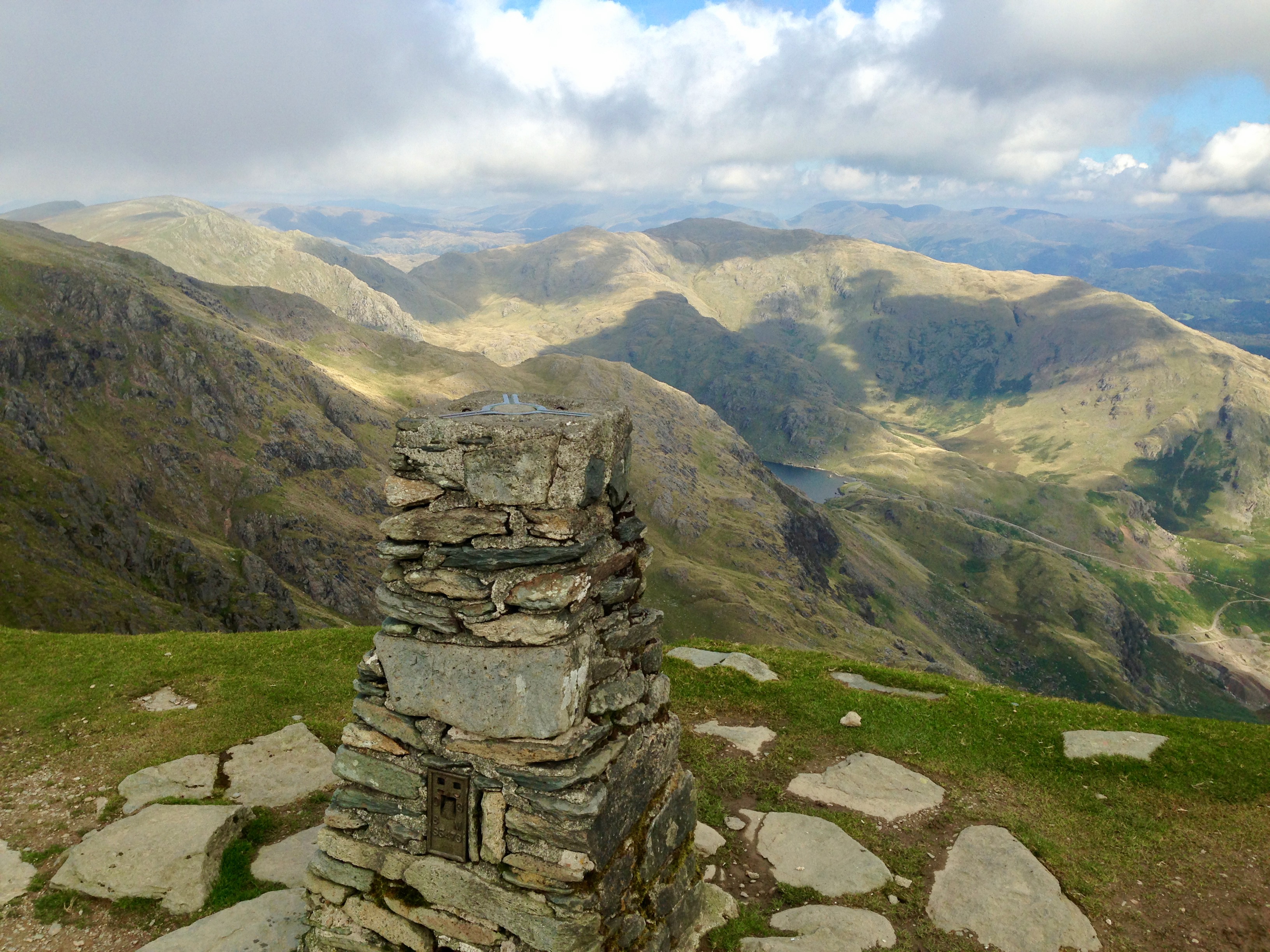 Walna Scar / Dow Crag / The Old Man of Coniston / Brim Fell / Grey Friar / Great Carrs / Swirl How / Wetherlam / Black Sails