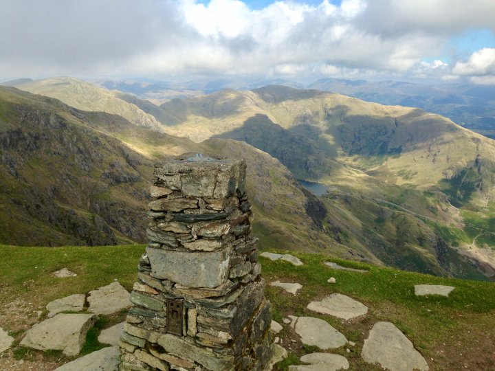 Walna Scar / Dow Crag / The Old Man of Coniston / Brim Fell / Grey Friar / Great Carrs / Swirl How / Wetherlam / Black Sails
