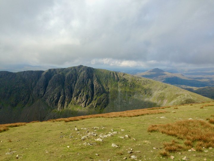 Walna Scar / Dow Crag / The Old Man of Coniston / Brim Fell / Grey Friar / Great Carrs / Swirl How / Wetherlam / Black Sails