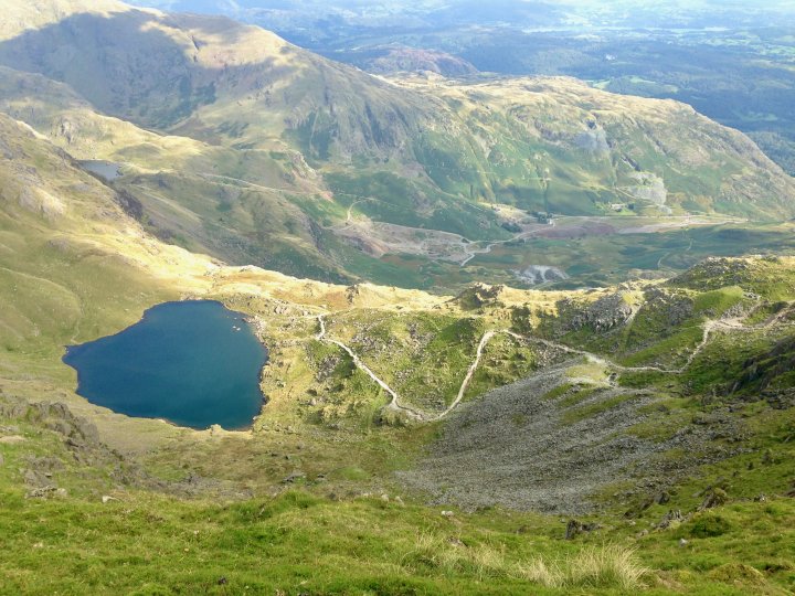 Walna Scar / Dow Crag / The Old Man of Coniston / Brim Fell / Grey Friar / Great Carrs / Swirl How / Wetherlam / Black Sails