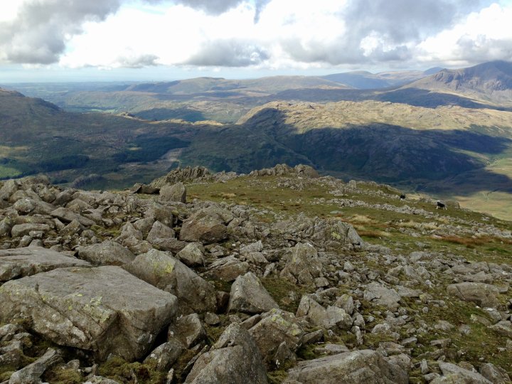 Walna Scar / Dow Crag / The Old Man of Coniston / Brim Fell / Grey Friar / Great Carrs / Swirl How / Wetherlam / Black Sails