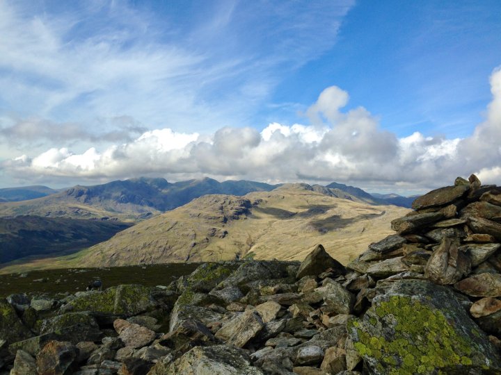 Walna Scar / Dow Crag / The Old Man of Coniston / Brim Fell / Grey Friar / Great Carrs / Swirl How / Wetherlam / Black Sails