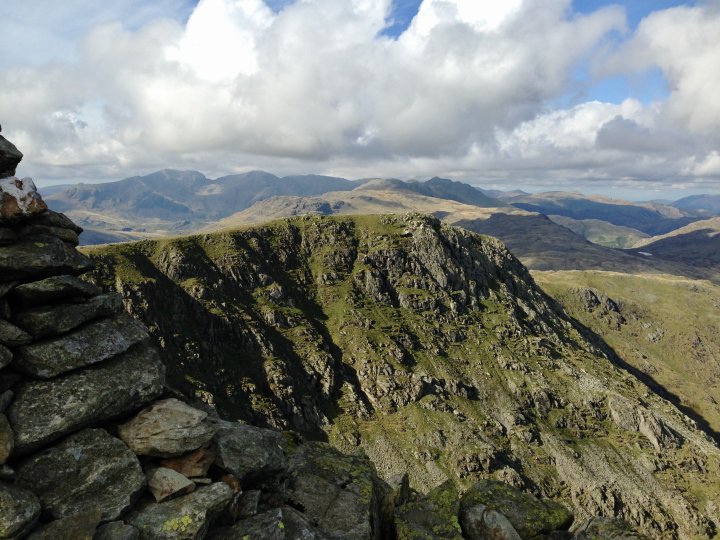 Walna Scar / Dow Crag / The Old Man of Coniston / Brim Fell / Grey Friar / Great Carrs / Swirl How / Wetherlam / Black Sails