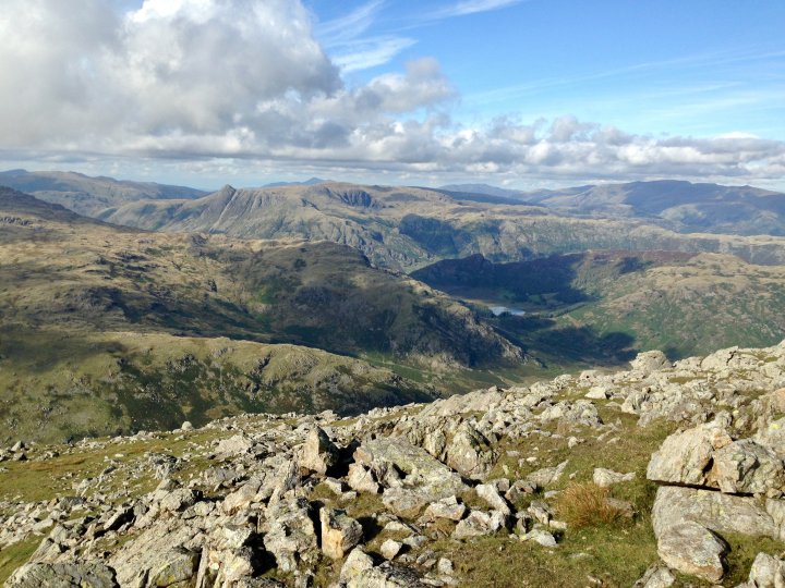 Walna Scar / Dow Crag / The Old Man of Coniston / Brim Fell / Grey Friar / Great Carrs / Swirl How / Wetherlam / Black Sails