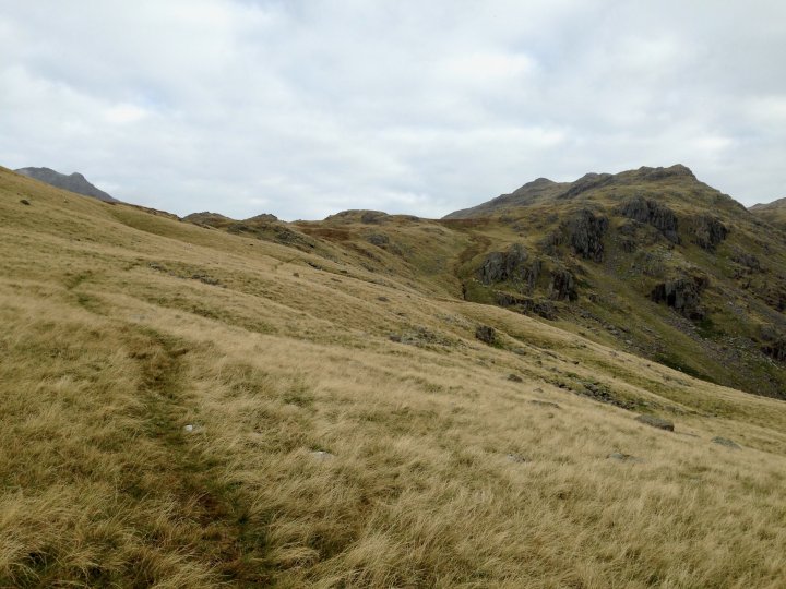 Esk Pike / Bow Fell / Shelter Crags / Crinkle Crags (Long Top) / Crinkle Crags (South Top) / Little Stand