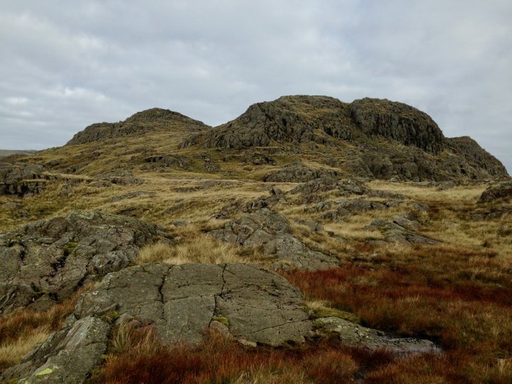 Esk Pike / Bow Fell / Shelter Crags / Crinkle Crags (Long Top) / Crinkle Crags (South Top) / Little Stand