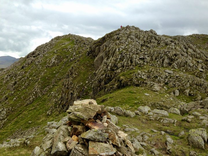 Esk Pike / Bow Fell / Shelter Crags / Crinkle Crags (Long Top) / Crinkle Crags (South Top) / Little Stand