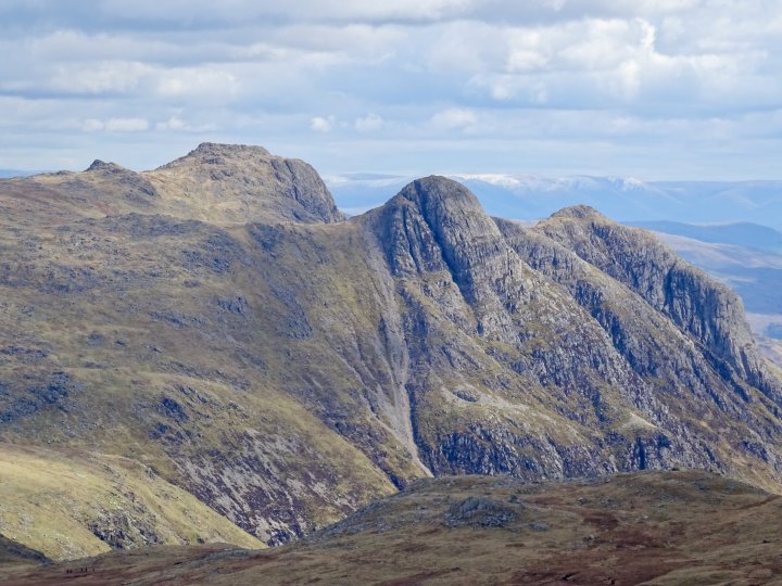 Rossett Pike / Allen Crags / Red Beck Top / Glaramara / Combe Head / Dovenest Top / Rosthwaite Fell - Bessyboot