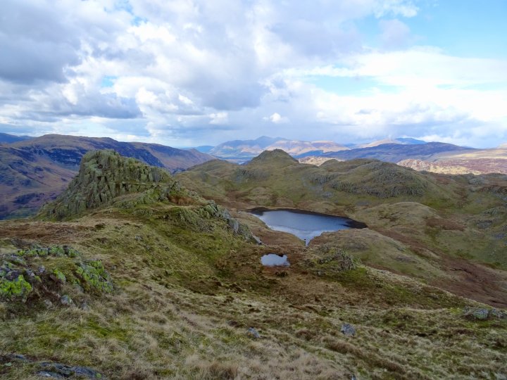 Rossett Pike / Allen Crags / Red Beck Top / Glaramara / Combe Head / Dovenest Top / Rosthwaite Fell - Bessyboot