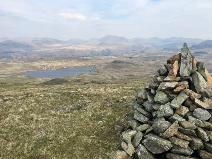 Rough Crag (Birker Moor) / Water Crag / The Knott (Stainton Fell) / White Pike (Birkby Fell) / Woodend Height / Yoadcastle / Stainton Pike / Hesk Fell / Seat How (Birker Moor)