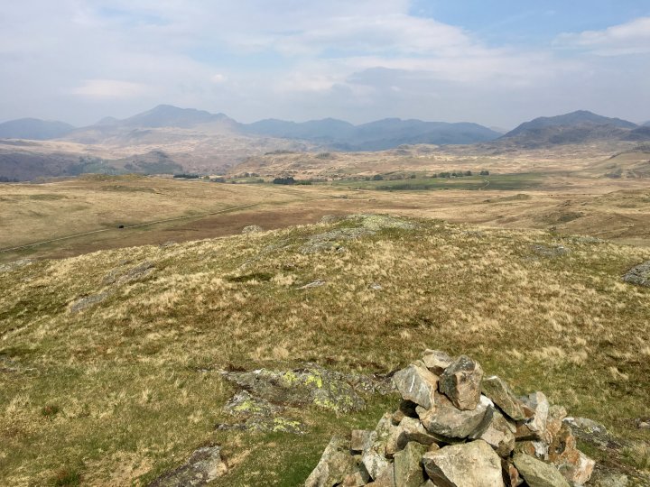 Rough Crag (Birker Moor) / Water Crag / The Knott (Stainton Fell) / White Pike (Birkby Fell) / Woodend Height / Yoadcastle / Stainton Pike / Hesk Fell / Seat How (Birker Moor)