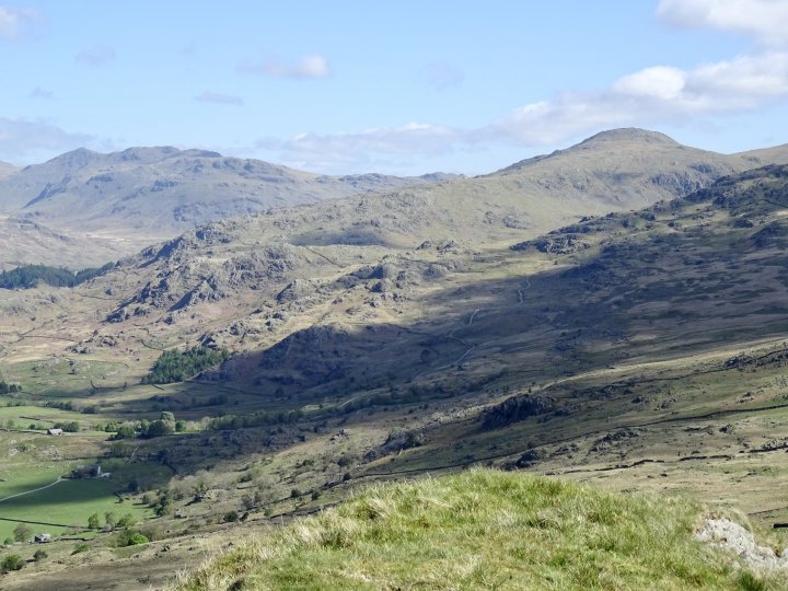 Green Pikes / Pikes / Caw / Raven's Crag / The Knott / Stickle Pike / Tarn Hill / Great Stickle / Dunnerdale Fells