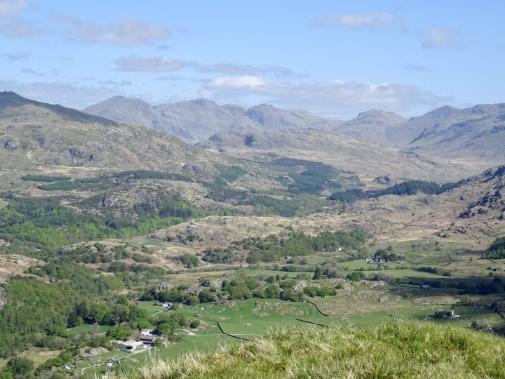 Green Pikes / Pikes / Caw / Raven's Crag / The Knott / Stickle Pike / Tarn Hill / Great Stickle / Dunnerdale Fells