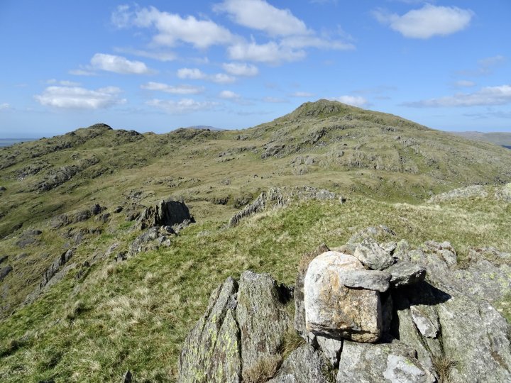 Green Pikes / Pikes / Caw / Raven's Crag / The Knott / Stickle Pike / Tarn Hill / Great Stickle / Dunnerdale Fells