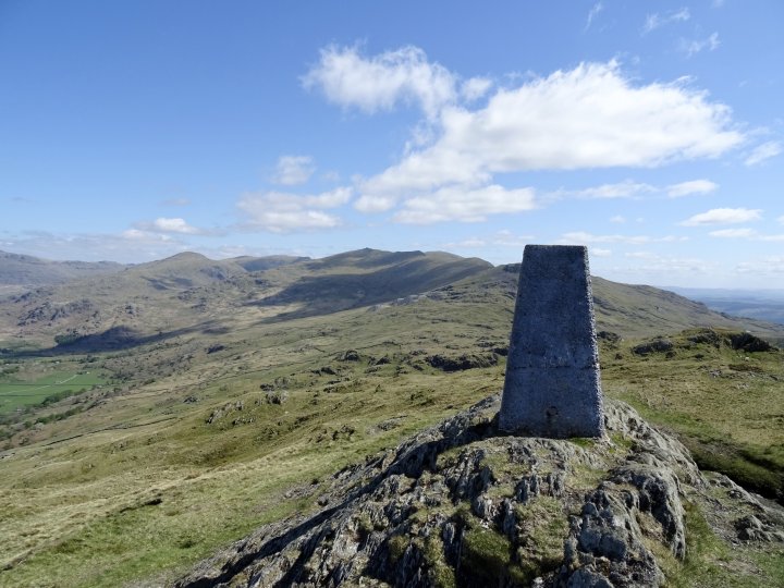 Green Pikes / Pikes / Caw / Raven's Crag / The Knott / Stickle Pike / Tarn Hill / Great Stickle / Dunnerdale Fells