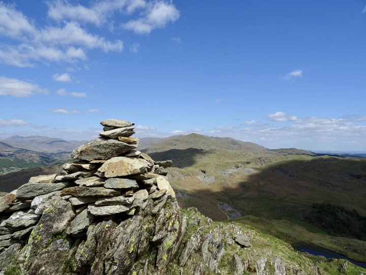 Green Pikes / Pikes / Caw / Raven's Crag / The Knott / Stickle Pike / Tarn Hill / Great Stickle / Dunnerdale Fells