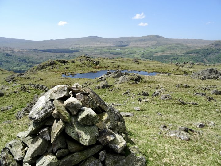 Green Pikes / Pikes / Caw / Raven's Crag / The Knott / Stickle Pike / Tarn Hill / Great Stickle / Dunnerdale Fells