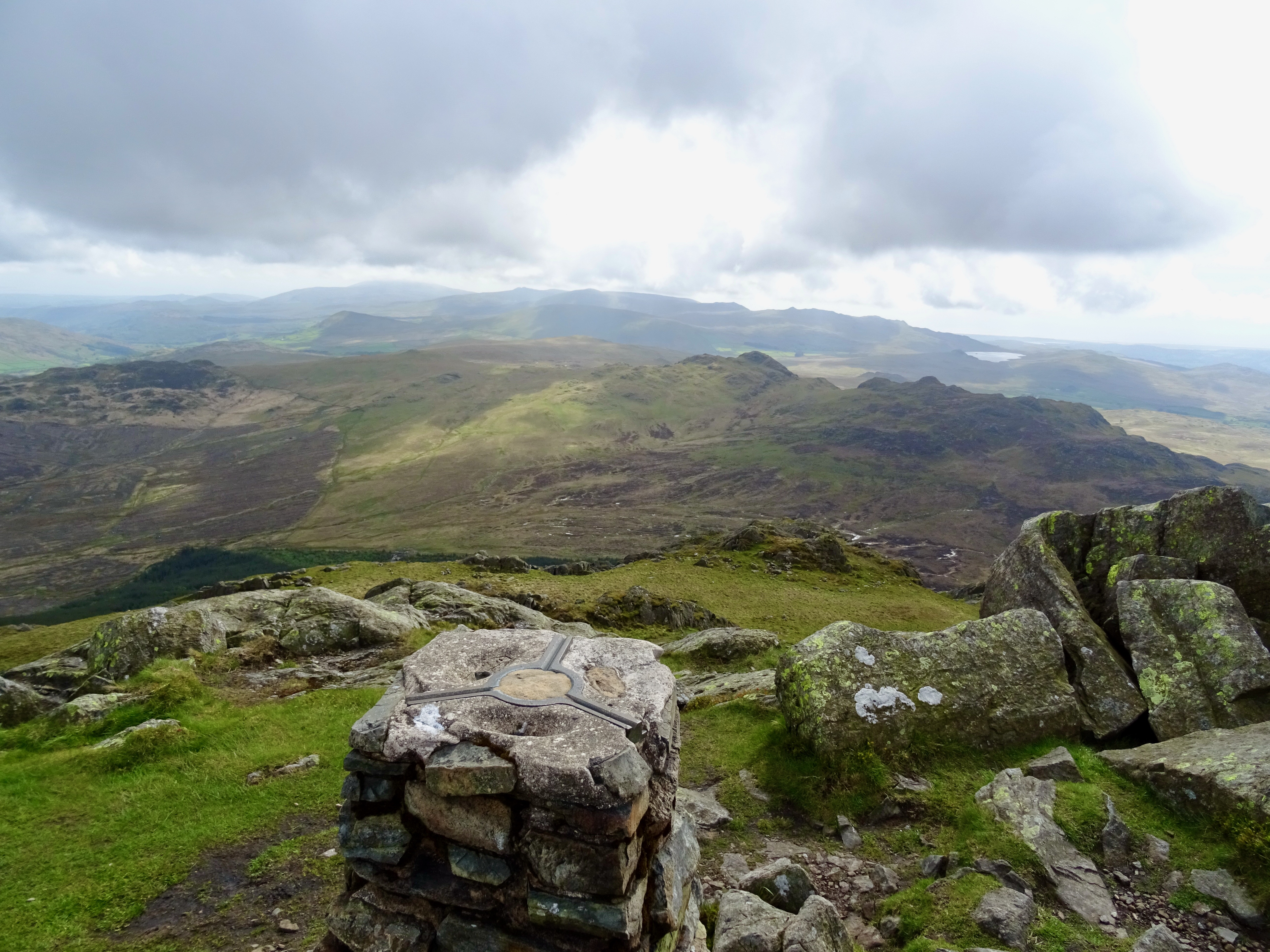 Wallowbarrow Crag / Great Worm Crag / Green Crag / Harter Fell (Eskdale)