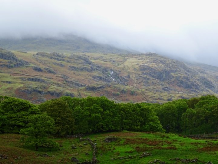 Wallowbarrow Crag / Great Worm Crag / Green Crag / Harter Fell (Eskdale)