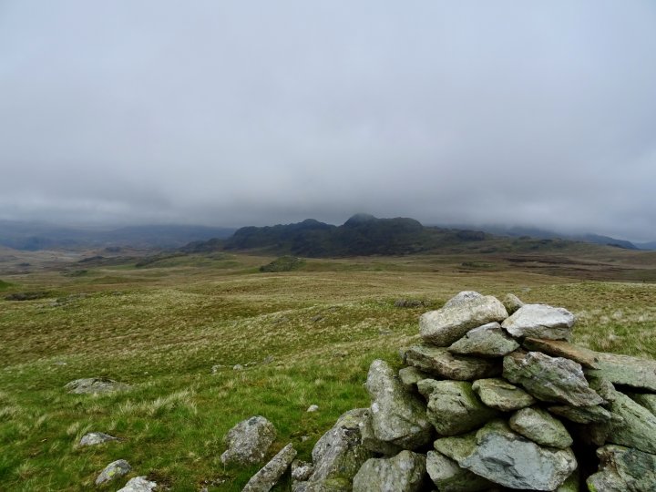 Wallowbarrow Crag / Great Worm Crag / Green Crag / Harter Fell (Eskdale)
